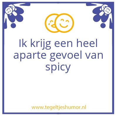 Tegeltje: Gevoel