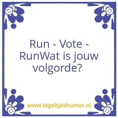 Tegeltje: Stem