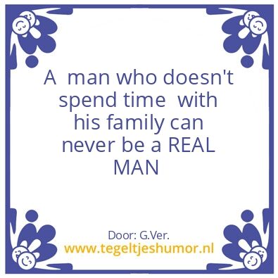 Tegeltje: papa