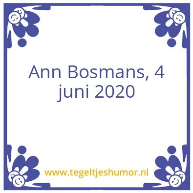 Tegeltje: Ja hooj!