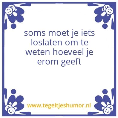 Tegeltje: liefde