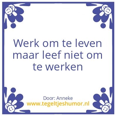 Tegeltje: Anneke