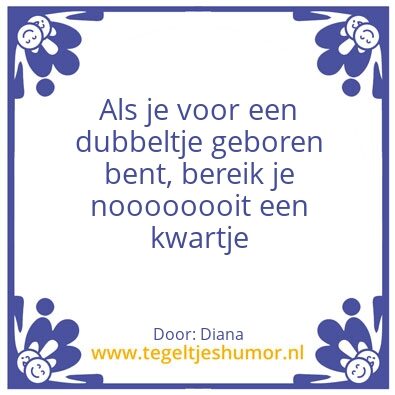 Tegeltje: toon