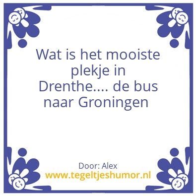 Tegeltje: Alex
