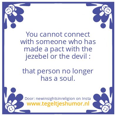 Tegeltje: No Connection.