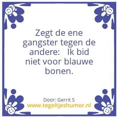Tegeltje: Ik ben Gerrit