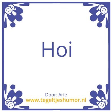 Tegeltje: test