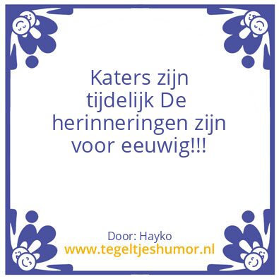 Tegeltje: Doorzetten