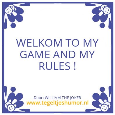 Tegeltje: ?