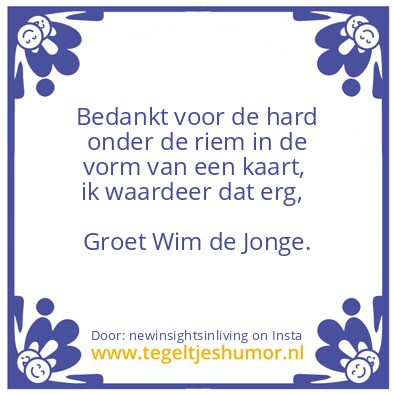 Tegeltje: Apparently, you can unite …