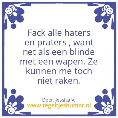 Tegeltje: zelfvertrouwen