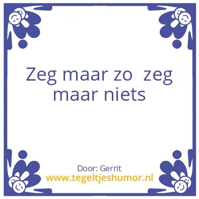Tegeltje: Wijsheid