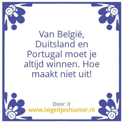 Tegeltje: X