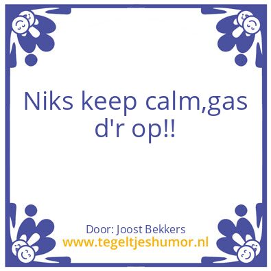 Tegeltje: Joost Bekkers