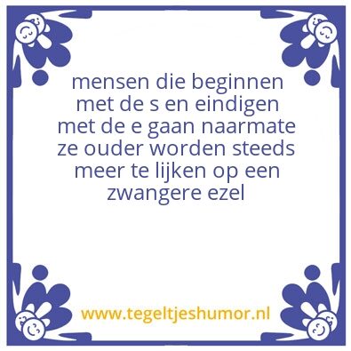 Tegeltje: suzie