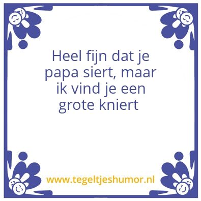 Tegeltje: O