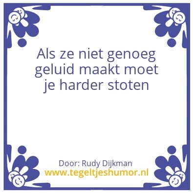 Tegeltje: Rudy