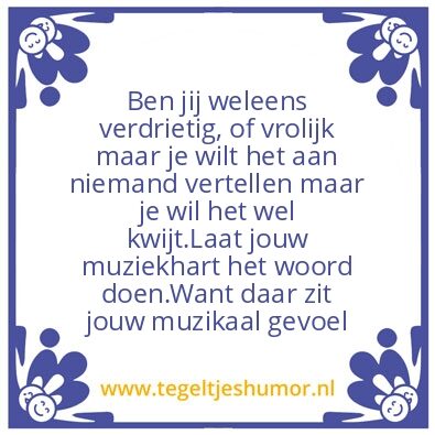 Tegeltje: Piano Keyboard docent Theo.