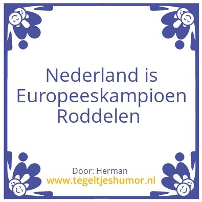 Tegeltje: Aan alle Roddelaars.