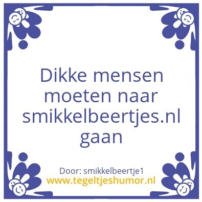 Tegeltje: smikkelbeertjes