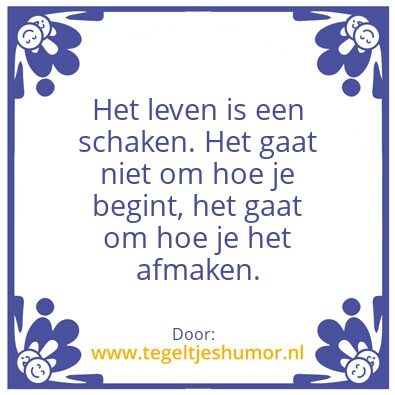 Tegeltje: Tegeltje