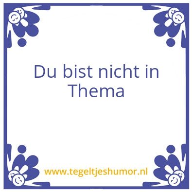 Tegeltje: a