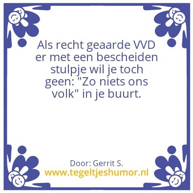 Tegeltje: Ik ben Gerrit.