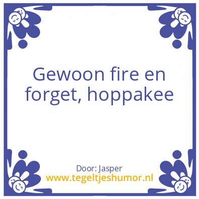 Tegeltje: 1