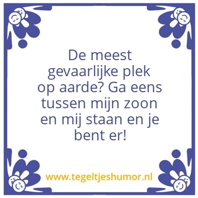 Tegeltje: .