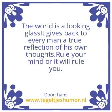Tegeltje: Budha