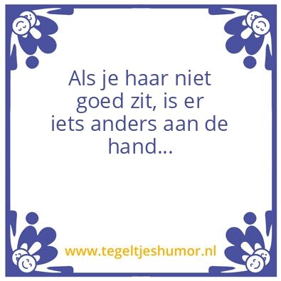Tegeltje: Waarheid