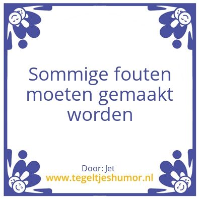 Tegeltje: Jet van Kouwen