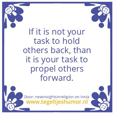 Tegeltje: THE SIMPLE SOLUTION ?
