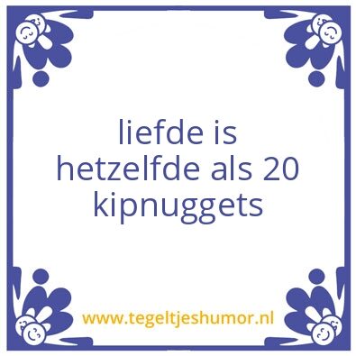 Tegeltje: 20 kn