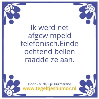 Tegeltje: 11:30