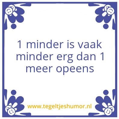 Tegeltje: Poe