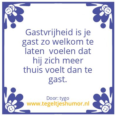 Tegeltje: tegel