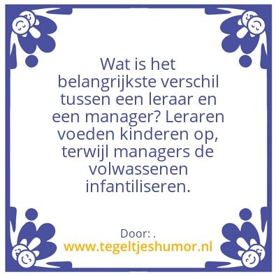 Tegeltje: .