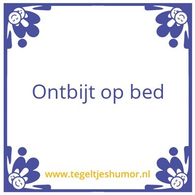 Tegeltje: Nieuwjaar