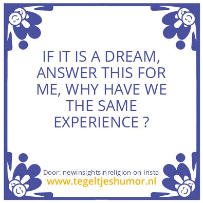 Tegeltje: SOMETIMES