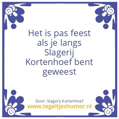 Tegeltje: Tegeltje