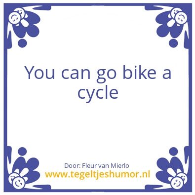 Tegeltje: Fleur van Mierlo