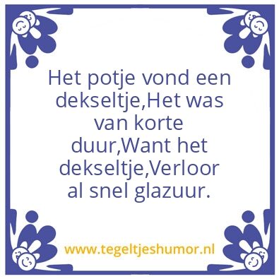 Tegeltje: DEKSELS