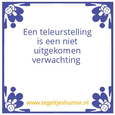 Tegeltje: Joop