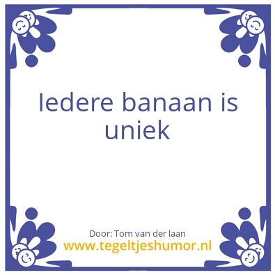 Tegeltje: Tom