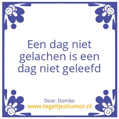 Tegeltje: Tegel
