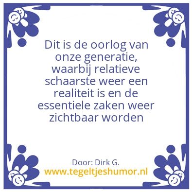 Tegeltje: Dirk gotink