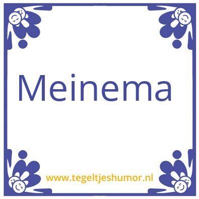 Tegeltje: Test