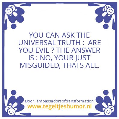 Tegeltje: YOU CAN ASK