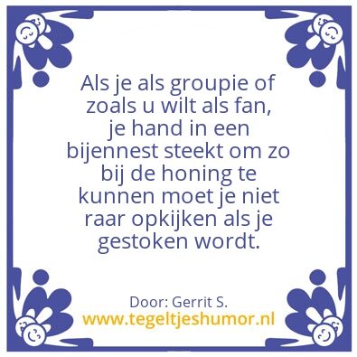 Tegeltje: Ik ben Gerrit.